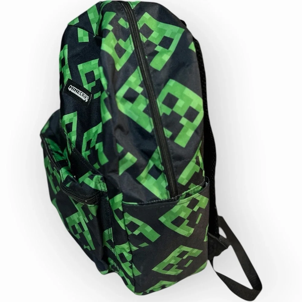 Minecraft Creeper School Backpack Book Bag 17